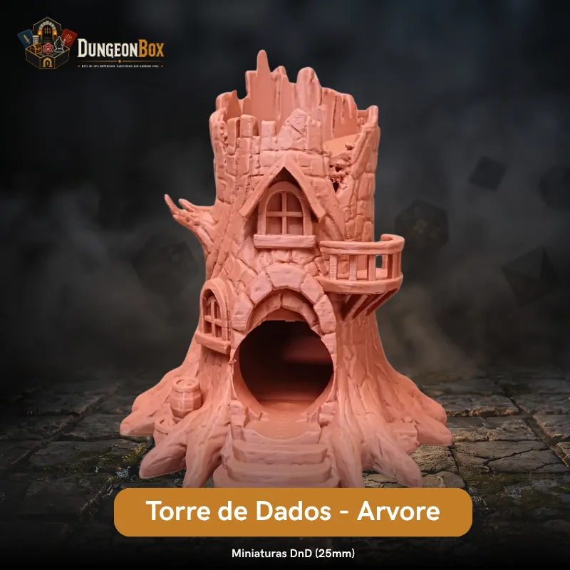 Torre de Dados Casa na Árvore: A Magia da Floresta (RPG) - DungeonBox