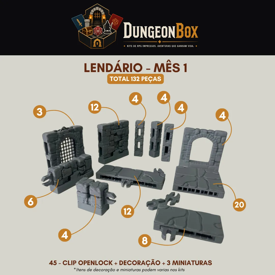 Kit do mês — Lendário